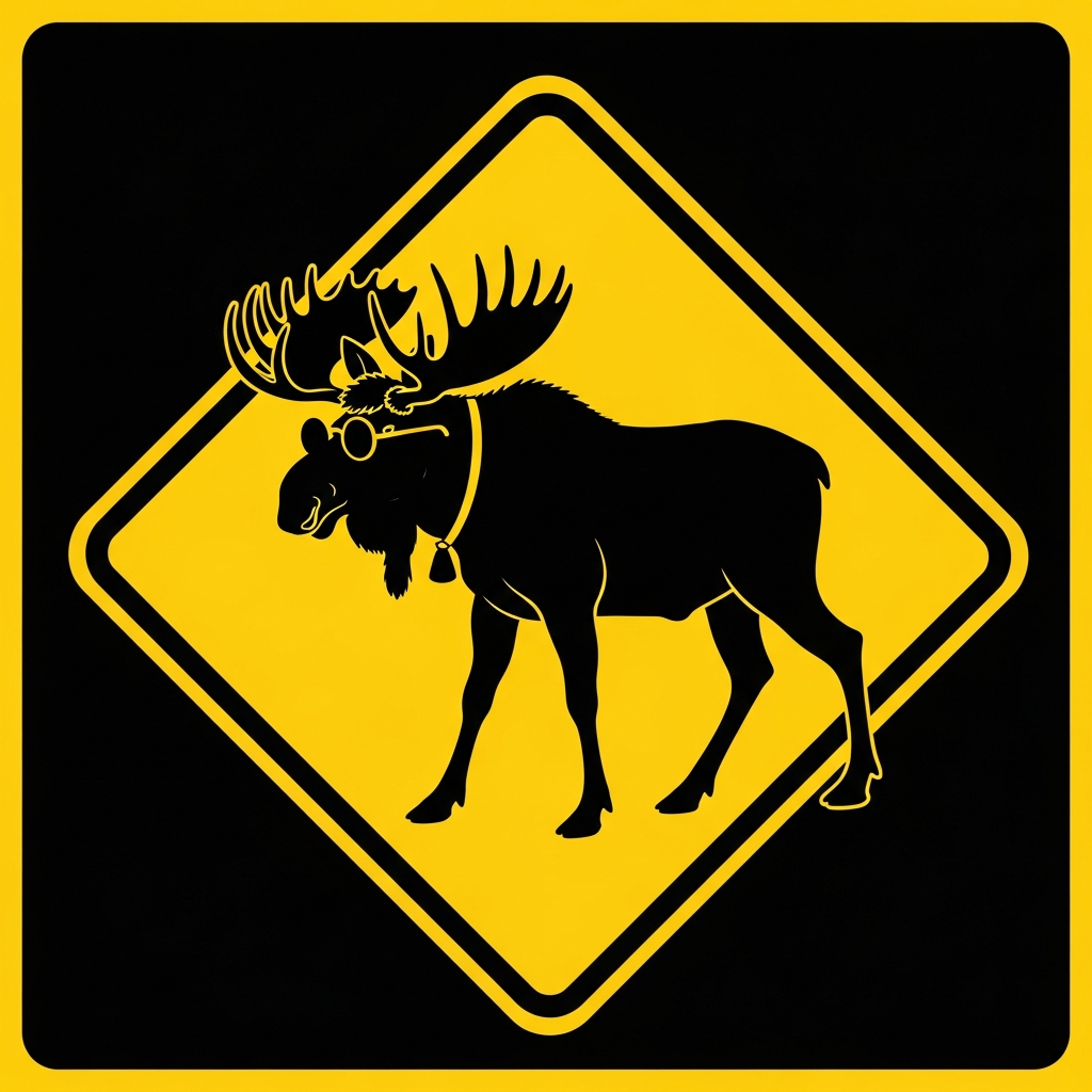 Оригинальный лось